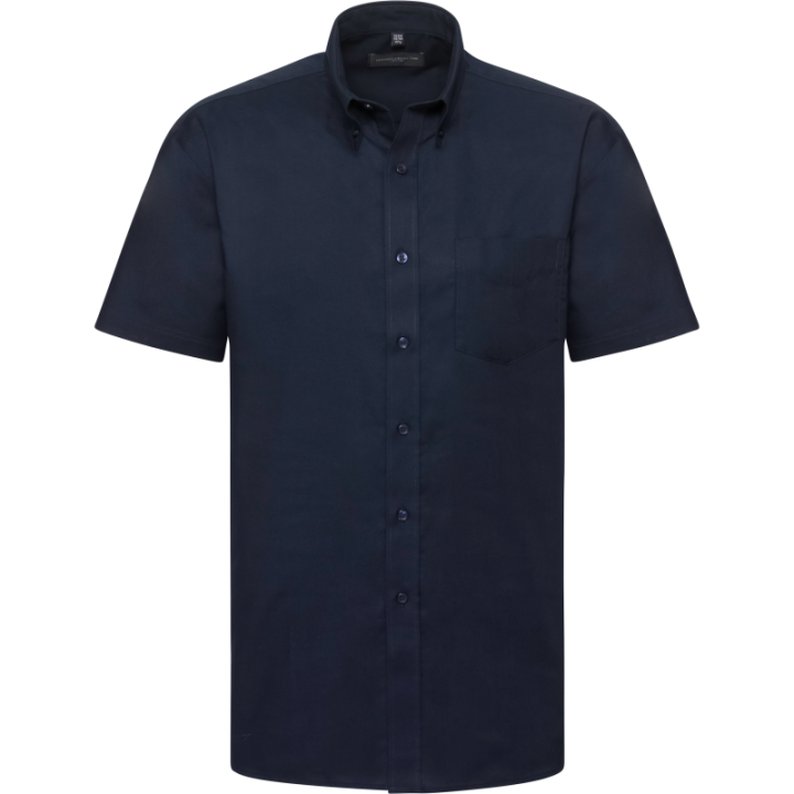 Chemisette oxford avec pointes de col à baleine boutonnées