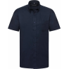Chemisette oxford avec pointes de col à baleine boutonnées