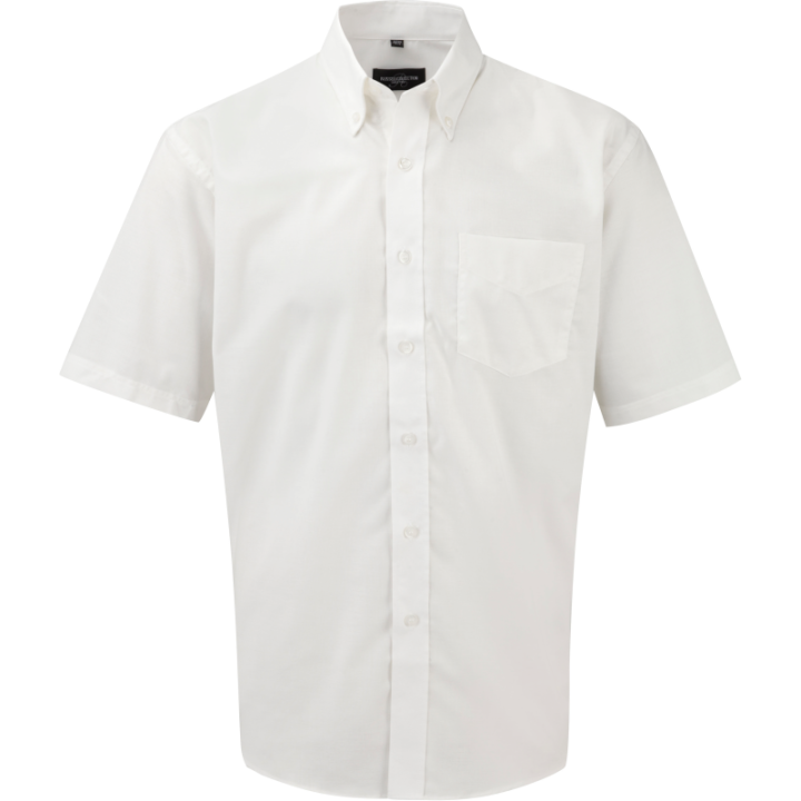Chemisette oxford avec pointes de col à baleine boutonnées