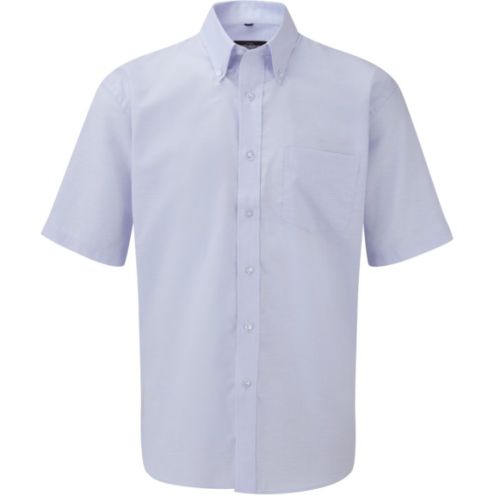 Chemisette oxford avec pointes de col à baleine boutonnées