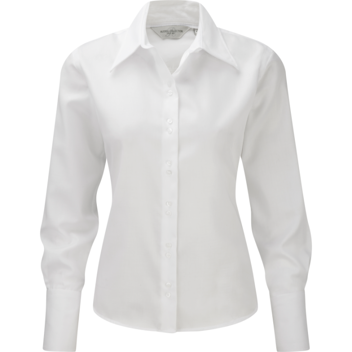 Chemise manches longues sans repassage Russell Collection