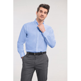 Chemise manches longues sans repassage Russell collection