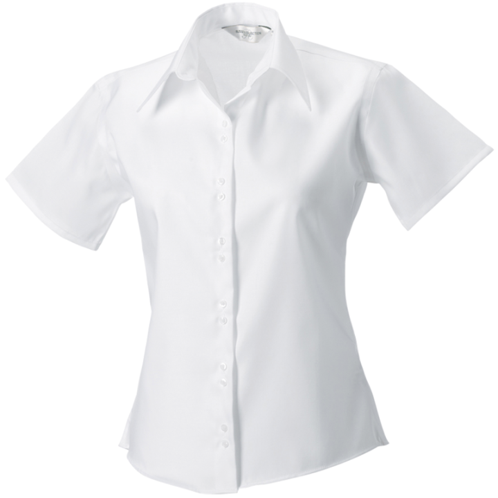 Chemisette manches courtes sans repassage Russell