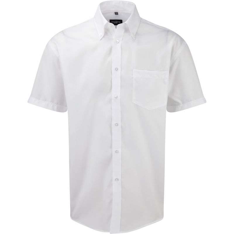 Chemisette manches courtes sans repassage russell collection