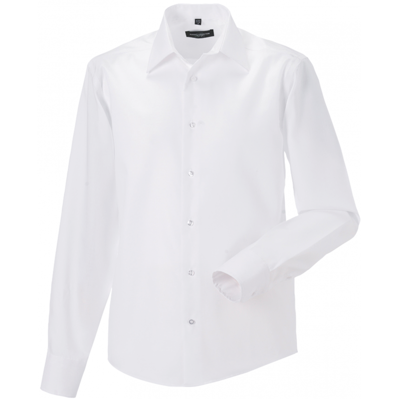 Chemise manches longues sans repassage Russell collection