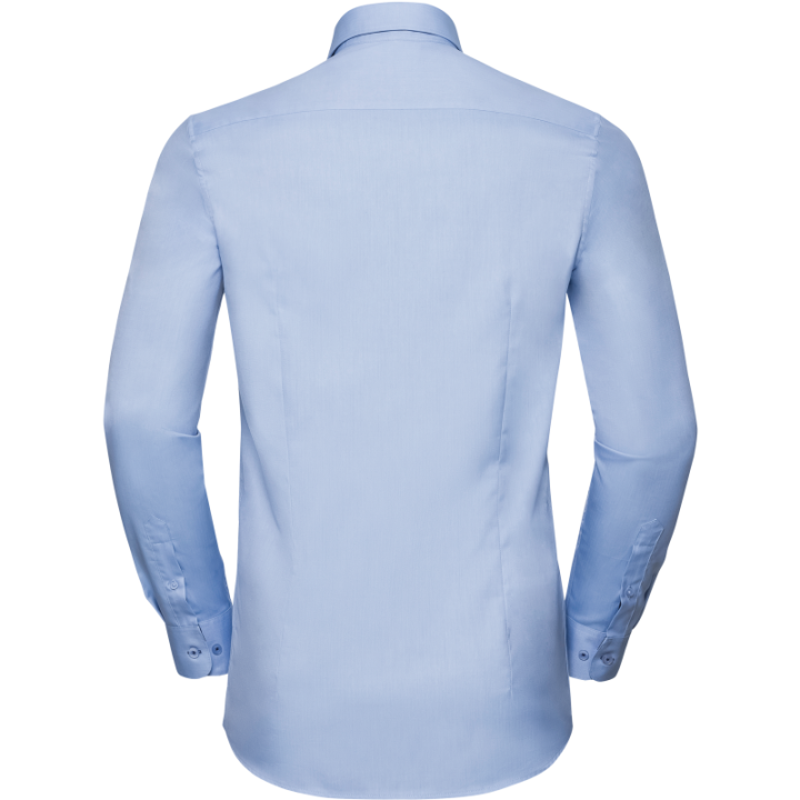 Chemise à motifs chevrons manches longues