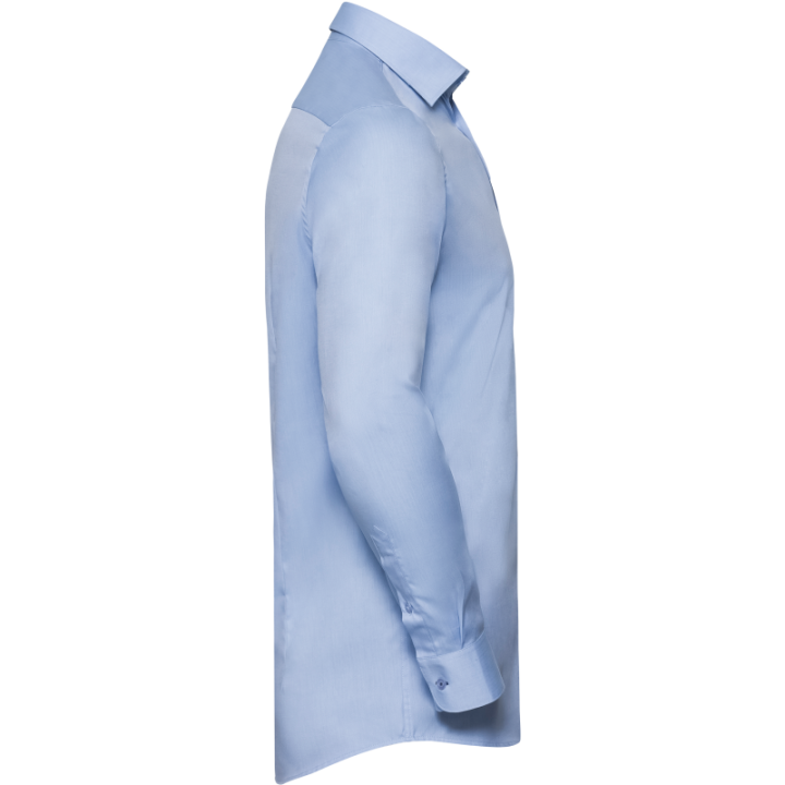 Chemise à motifs chevrons manches longues