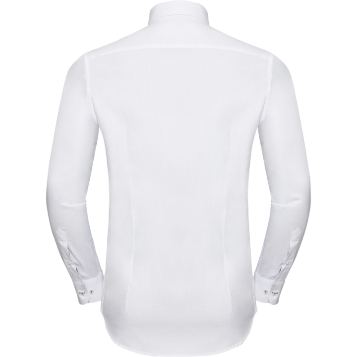 Chemise à motifs chevrons manches longues