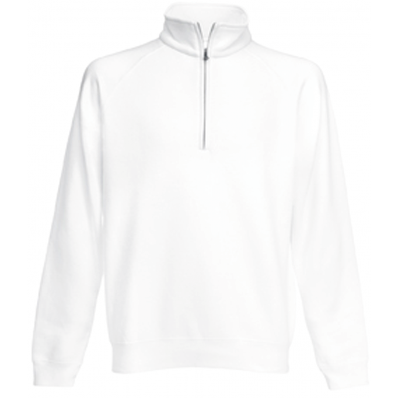 Sweat-shirt col zippé Fruit of the Loom