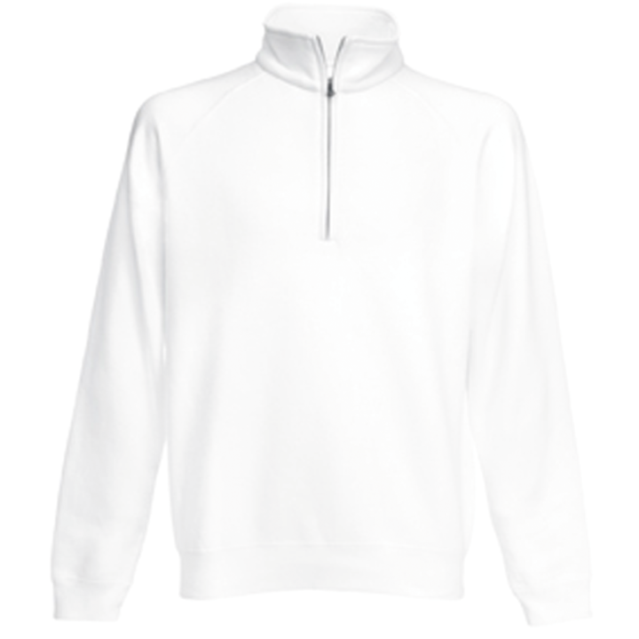 Sweat-shirt col zippé Fruit of the Loom