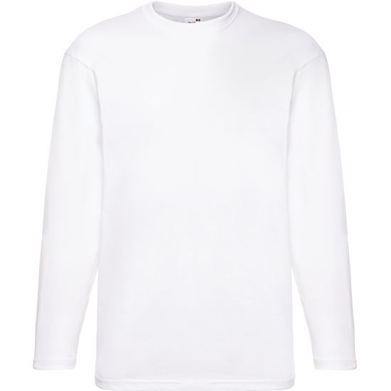 Tee-shirt manches longues col rond Fruit of the Loom