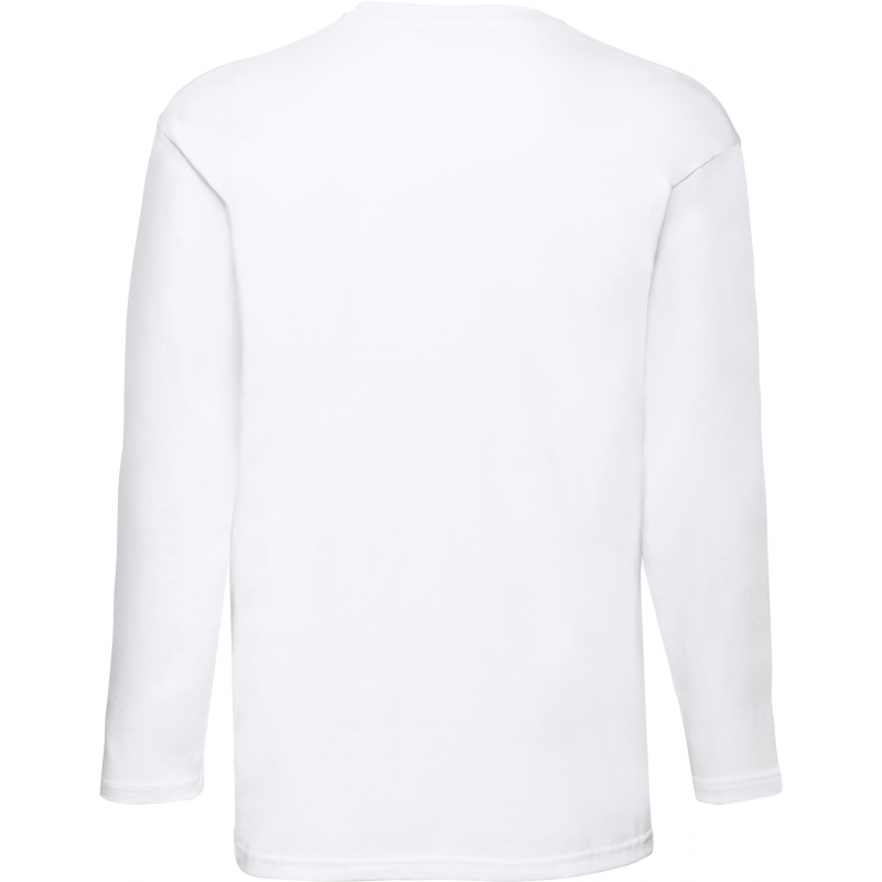Tee-shirt manches longues col rond Fruit of the Loom