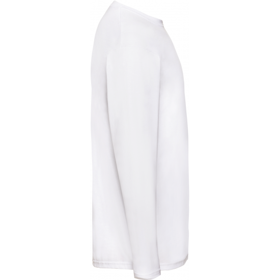 Tee-shirt manches longues col rond Fruit of the Loom