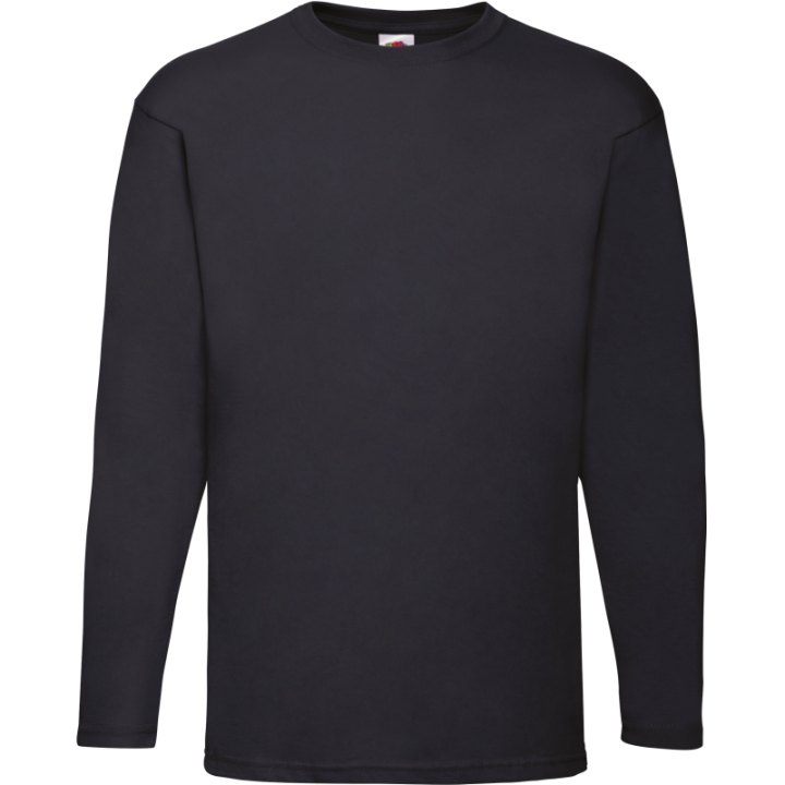 Tee-shirt manches longues col rond Fruit of the Loom