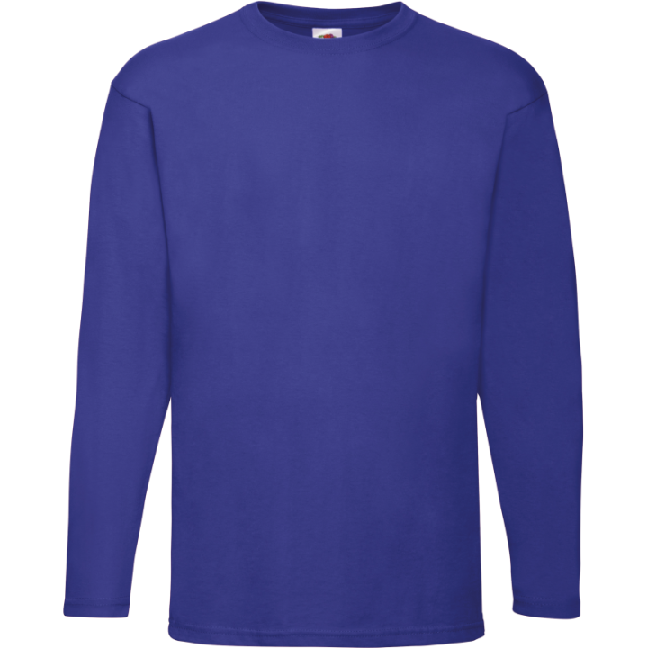 Tee-shirt manches longues col rond Fruit of the Loom