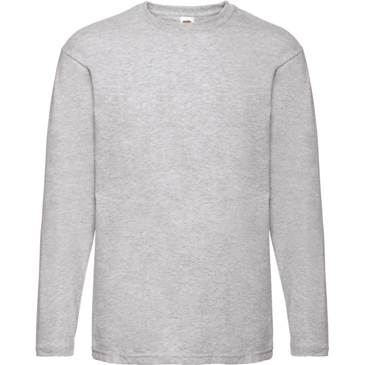 Tee-shirt manches longues col rond Fruit of the Loom
