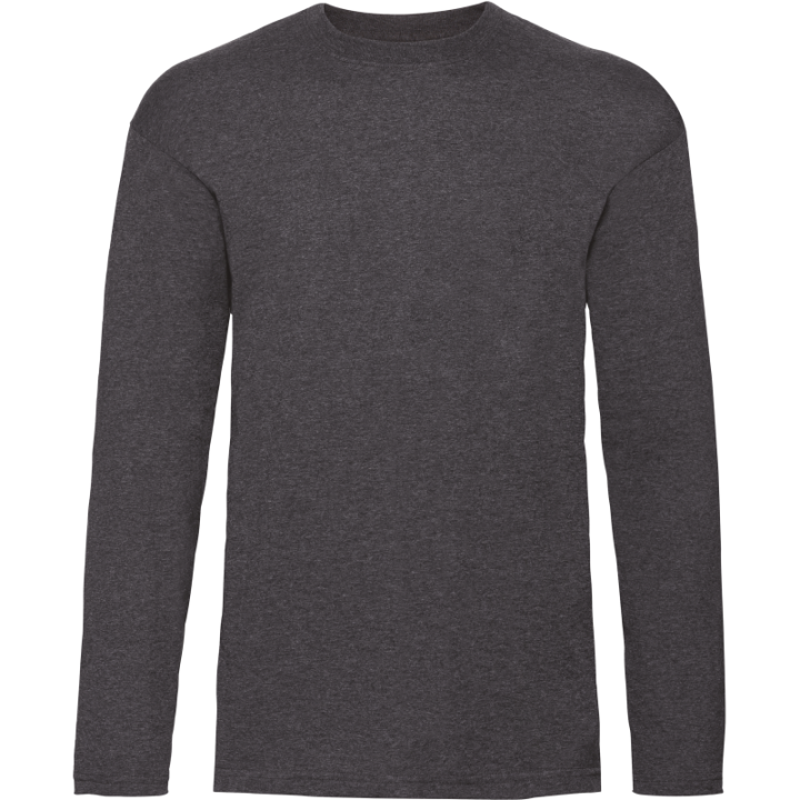 Tee-shirt manches longues col rond Fruit of the Loom