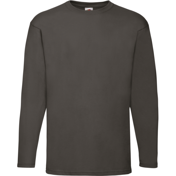 Tee-shirt manches longues col rond Fruit of the Loom