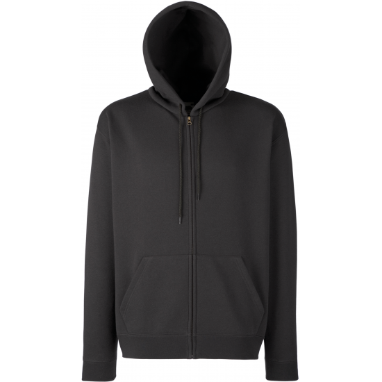 Sweatshirt capuche zipé homme fruit of the loom