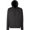 Sweatshirt capuche zipé homme fruit of the loom