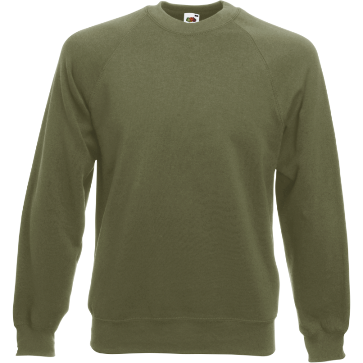 Sweatshirt manches raglan Fruit of the Loom