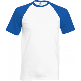 Tee-shirt base ball tee Fruit of the Loom (2)