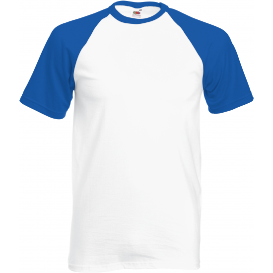Tee-shirt base ball tee Fruit of the Loom