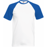 Tee-shirt base ball tee Fruit of the Loom