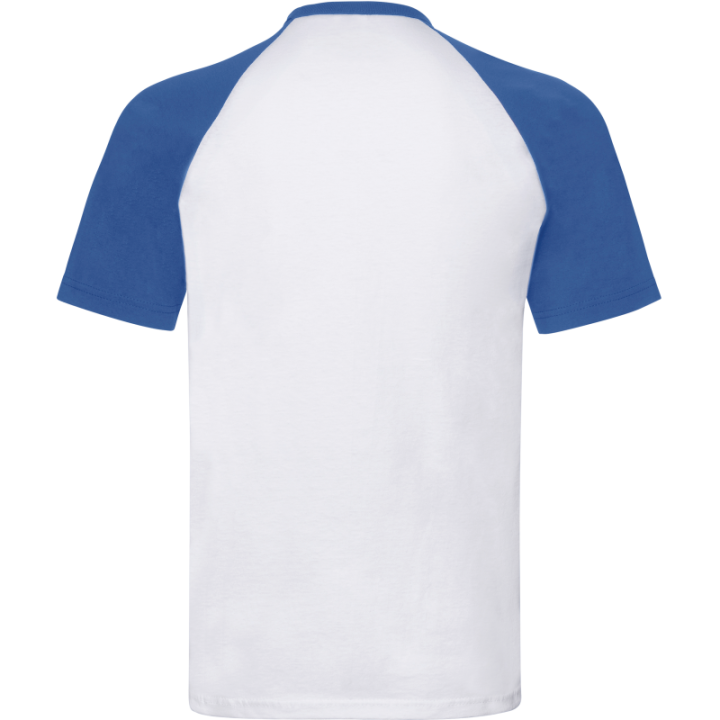 Tee-shirt base ball tee Fruit of the Loom