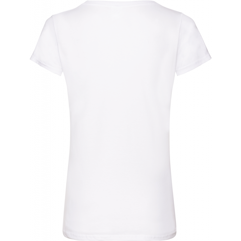 T-shirt manches courtes femme lady fit v neck