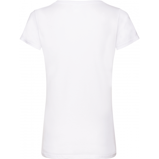 T-shirt manches courtes femme lady fit v neck
