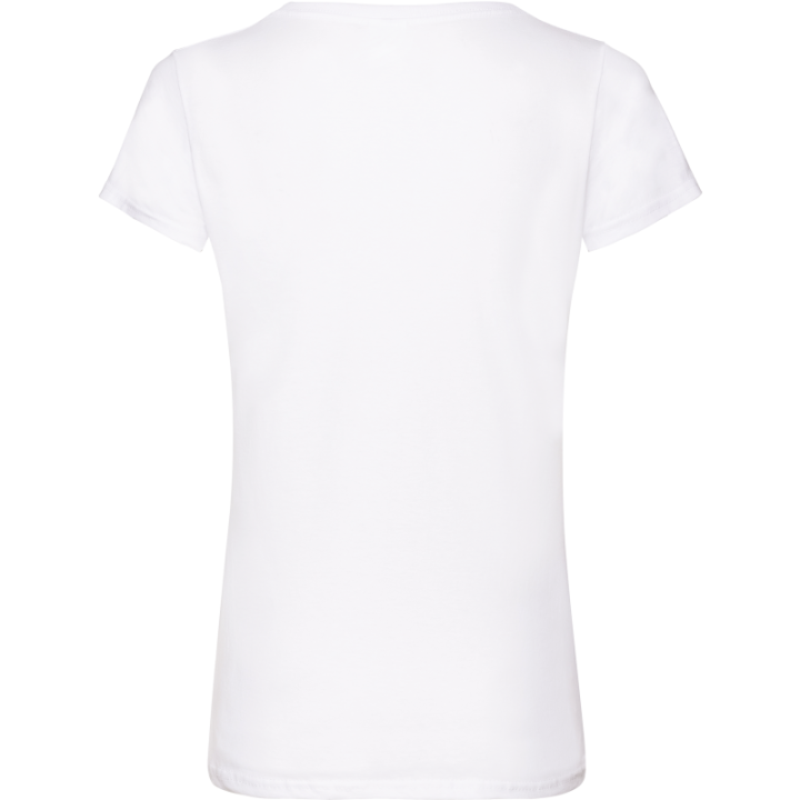T-shirt manches courtes femme lady fit v neck