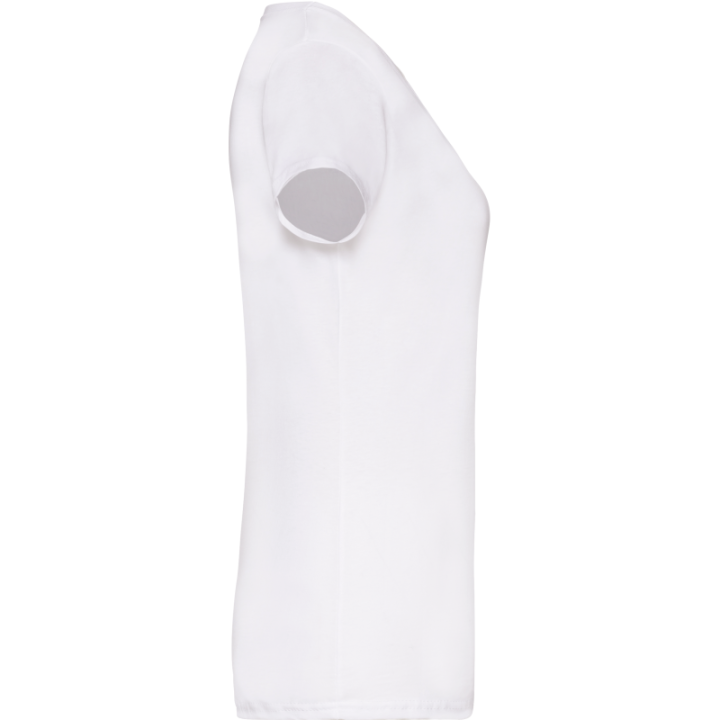 T-shirt manches courtes femme lady fit v neck