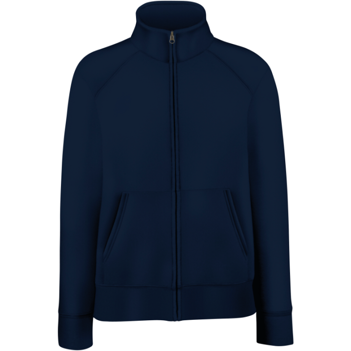 Veste-sweat molleton femme zippée Fruit of the Loom