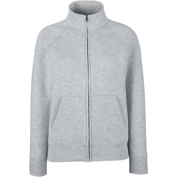 Veste-sweat molleton femme zippée Fruit of the Loom