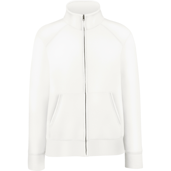 Veste-sweat molleton femme zippée Fruit of the Loom