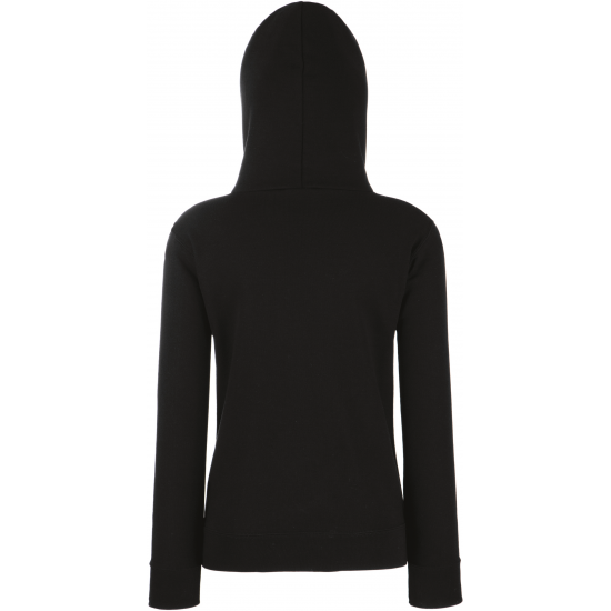Sweat-shirt femme capuche zippé