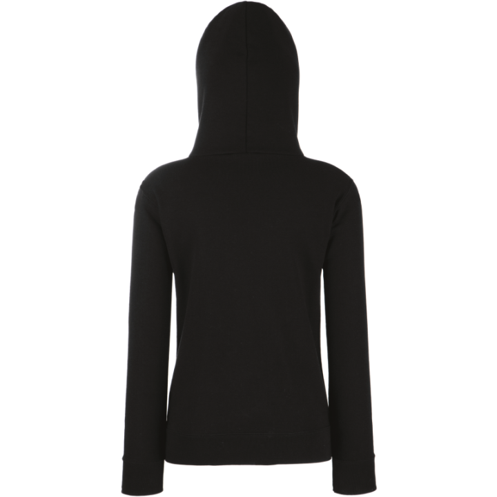 Sweat-shirt femme capuche zippé