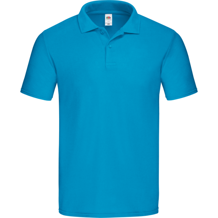 Polo homme coupe slim en maille piquée