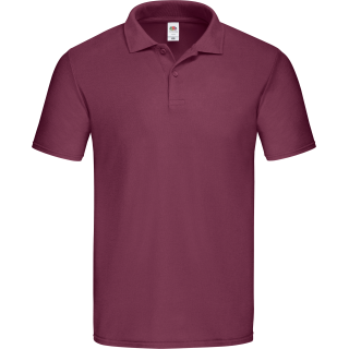 Polo homme coupe slim en maille piquée