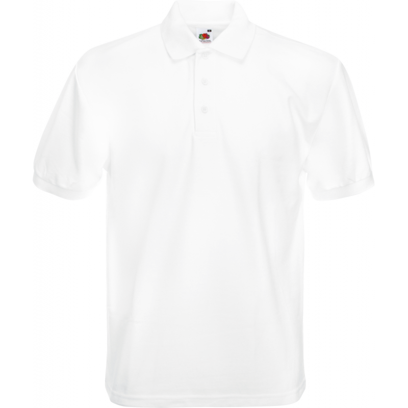 Polo premium pique lourd manches courtes fruit of the loom