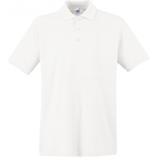Polo piqué manche courte premium fruit of the loom