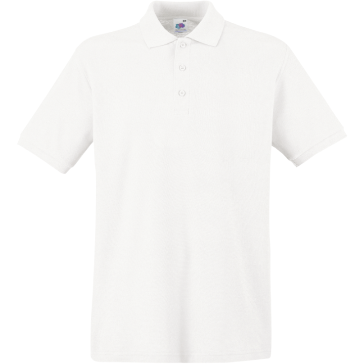 Polo piqué manche courte premium fruit of the loom