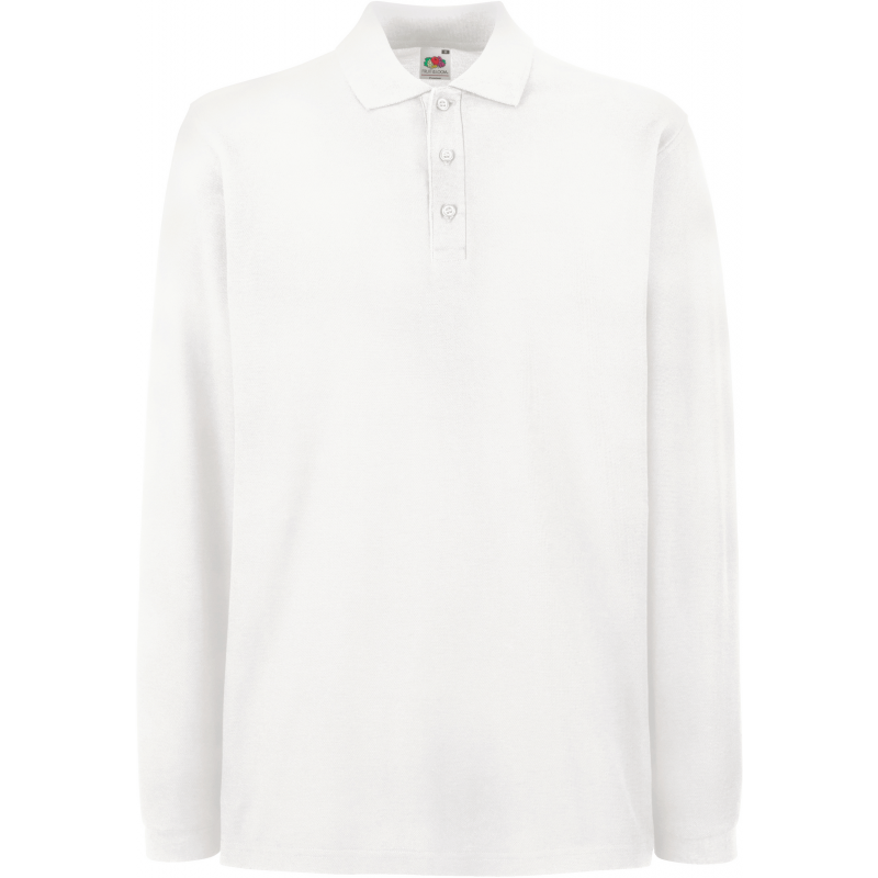 Polos manches longues Fruit of the Loom