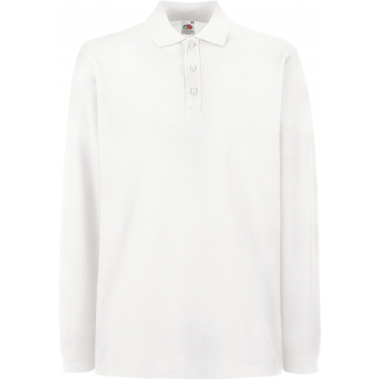 Polos manches longues Fruit of the Loom