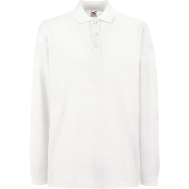 Polos manches longues Fruit of the Loom