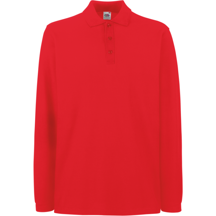Polos manches longues Fruit of the Loom
