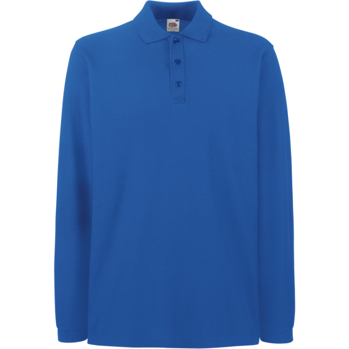 Polos manches longues Fruit of the Loom