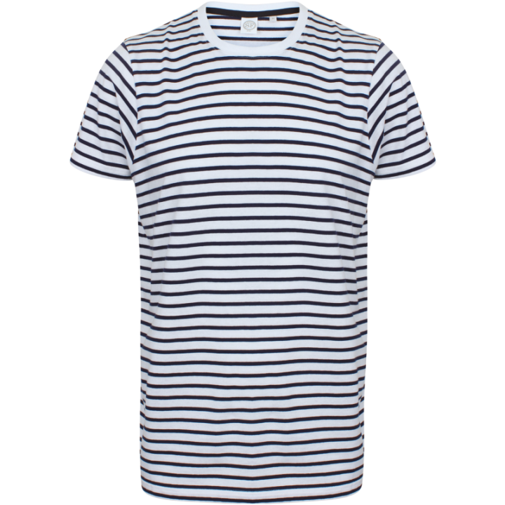 T-shirt Rayé unisexe SKINNI FIT