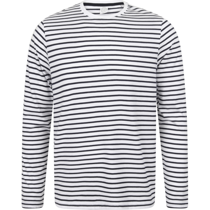 T-shirt rayé manches longues